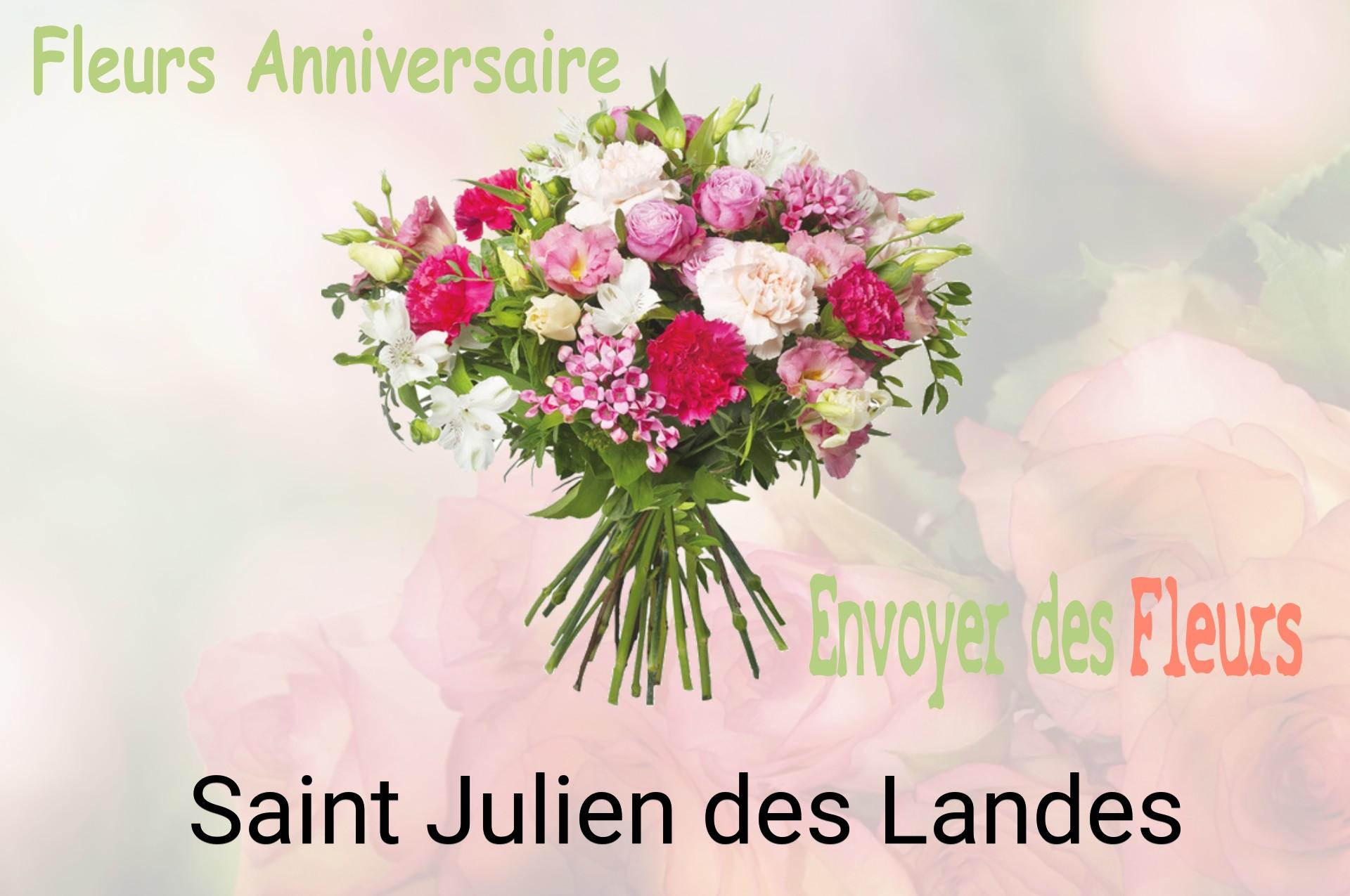 Bouquet de fleurs d’anniversaire livré à Saint-Julien-des-Landes